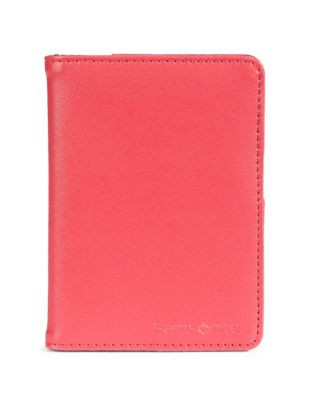 Samsonite RFID Protection Passport Cover - CORAL