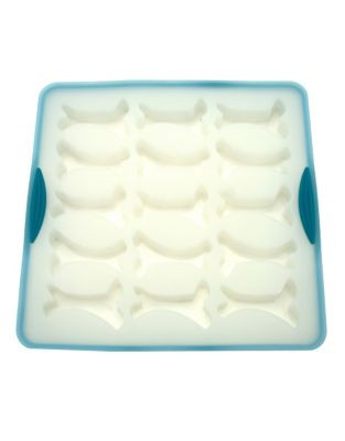 Messy Mutts Silicone Large Treat Maker - WHITE