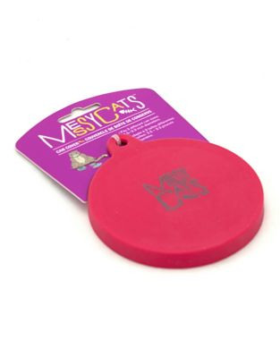 Messy Mutts Universal Pet Food Can Cover - RED