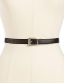Calvin Klein Ladies Belt - BLACK/BROWN - SMALL