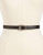 Calvin Klein Ladies Belt - BLACK/BROWN - SMALL