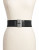 Lauren Ralph Lauren Wide Stretch Belt - BLACK - MEDIUM