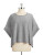 Gerard Darel Wool Sweater Cape - GREY - EUR 36/US 4