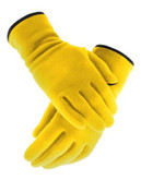 Ur Powered Fabric Trim Fleece Touchscreen Glove - FLOURESCENT - L/XL