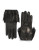 Diane Von Furstenberg Fringe Leather Gloves - BLACK - 6.5