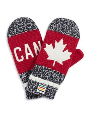Olympic Collection 2016 Canada Red Mittens Adult-RED - RED - LARGE/X-LARGE