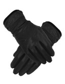 Ur Powered Nylon Parachute Weight Touchscreen Glove with Microfur Lining - BLACK - L/XL
