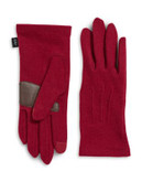 Echo Touch Basic Wool-Blend Gloves - SIENNA - LARGE