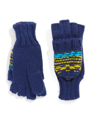 Echo Striped Pop Top Gloves - ULTRA MARINE