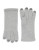 Echo Touchscreen Compatible Knit Gloves - LIGHT GREY HEATHER