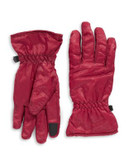 Lauren Ralph Lauren Packable Touch Gloves - RED - SMALL