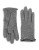 Lauren Ralph Lauren Wool and Cashmere Cropped Gloves-HEATHER GREY - HEATHER GREY - X-LARGE