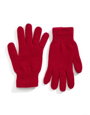 Parkhurst Wool Gloves - SCARLET RED