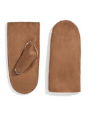 Parkhurst Faux Shearling Mittens - CAMEL