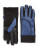 Isotoner SmartTouch Fleece-Lined Gloves - BLUE