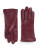 Lord & Taylor Cashmere-Lined 9" Leather Gloves - CHIANTI (BURGUNDY) - 7.5