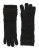 Lauren Ralph Lauren Textured Trim Gloves - BLACK