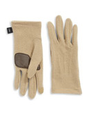 Echo Touch Basic Wool-Blend Gloves - CAMEL - MEDIUM