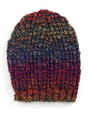 Parkhurst Striped Melange Rainbow Hat - CELEBRATION/INDIGO