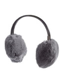 Pajar Rabbit Fur Ear Muffs - STEEL