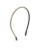Expression Curb Chain Alice Band - BLACK