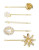 Expression Pearl Deco Bobby Pins - GOLD