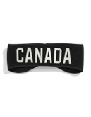 Olympic Collection Canada Fleece Headband - BLACK