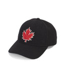 Olympic Collection Melton Canada Baseball Cap - BLACK