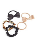 Expression Five-Piece Hair Tie Set - ASSORTED