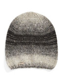 Calvin Klein Ombre Slouchy Stretch Hat - HEATHERED ALMOND