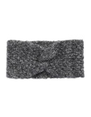 Lauren Ralph Lauren Knotted Knit Headband - BLACK/WHITE
