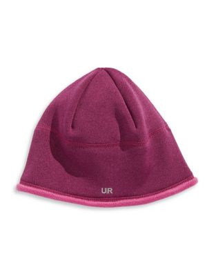 Ur Powered Two-Piece Fleece Audio Beanie Set - MAGENTA