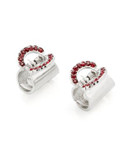 Expression Two-Pack Rhinestoen Claw Clips - RED
