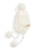 Gh Bass Pom Pom Trapper Hat with Faux Fur - WHITE