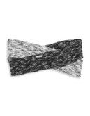 Calvin Klein Knit Twist Headband - BLACK