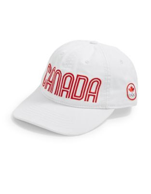 Olympic Collection Canada Baseball Cap - WHITE