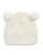 Kiwi Knit Tuque with Faux Fur Ears - WHITE