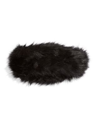 Parkhurst Faux Fur Headband - BLACK MINK