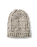 Denim & Supply Ralph Lauren Cable-Knit Wool Hat - NATURAL