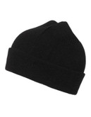 Topshop Easy Beanie Hat - BLACK