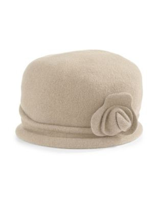 Parkhurst Wool Cloche Hat - SOFT BIRCH