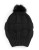 Parkhurst Angora Knit Fox Fur Beanie - BLACK