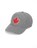 Olympic Collection Melton Canada Baseball Cap - CHARCOAL