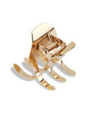Expression Small Metal Hair Clip - GOLD