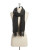 Lauren Ralph Lauren Mila Twist Fringe Wrap - BLACK