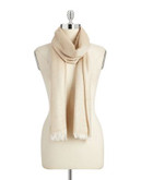 Lord & Taylor Solid Lurex Scarf - GOLD