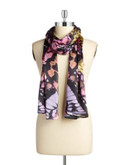 Echo Oblong Butterfly Wing Scarf - FOREST