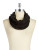 Lauren Ralph Lauren Embellished Knit Infiniti Scarf - BLACK