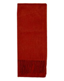 Topshop Chunky Brushed Scarf - RUST