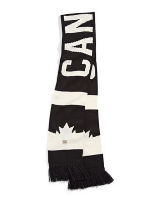 Olympic Collection Canada Scarf - BLACK